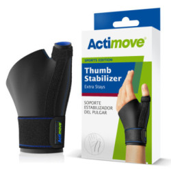 Actimove️ Estabilizador De Pulgar Con Férulas, Color Negro, Talla S/M