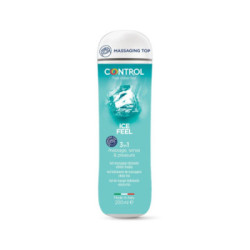Control Gel De Masaje Hidratante Ice Feel 200 Ml.