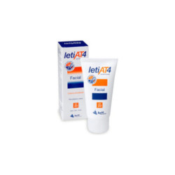Leti At-4 Facial Fps 20 Crema Piel Atópica Seca Y Sensible 50 Ml.