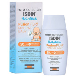 Isdin Pediatrics Fusion Fluid Baby Mineral Spf50+ 50 Ml.