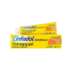Cinfadol diclofenaco 11,6 mg/g gel cutaneo 1 tubo 100 g