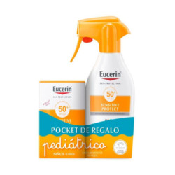 Eucerin Kids Sun Spray Sensitive Protect Spf 50+ 300 Ml.